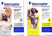 Interceptor heartworm prevention